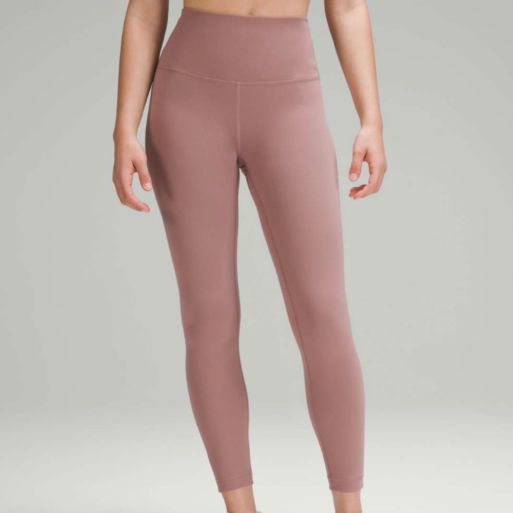 lululemon align HR pant 25” in twilight rose